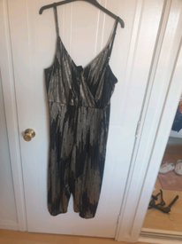 tesco silver jumpsuit